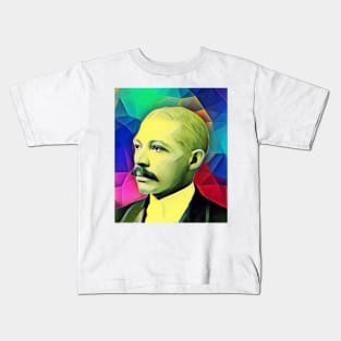 George Washington Williams Colourful Portrait | George Washington Williams Artwork 7 Kids T-Shirt